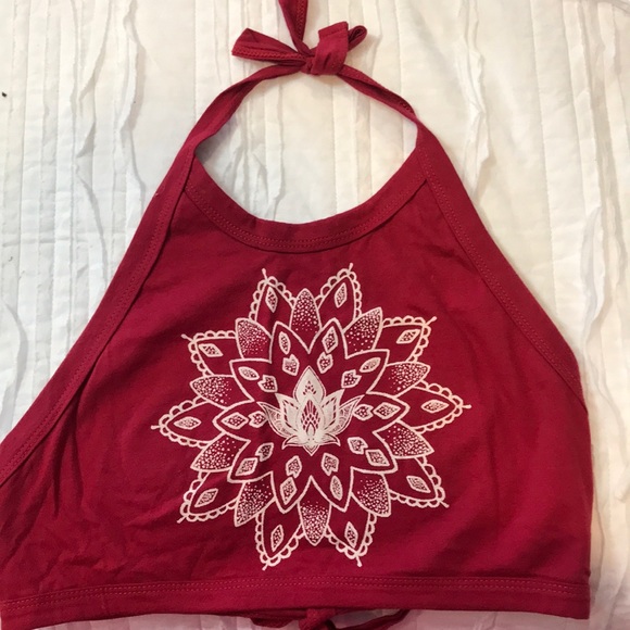 PacSun open back crop top - Picture 1 of 2